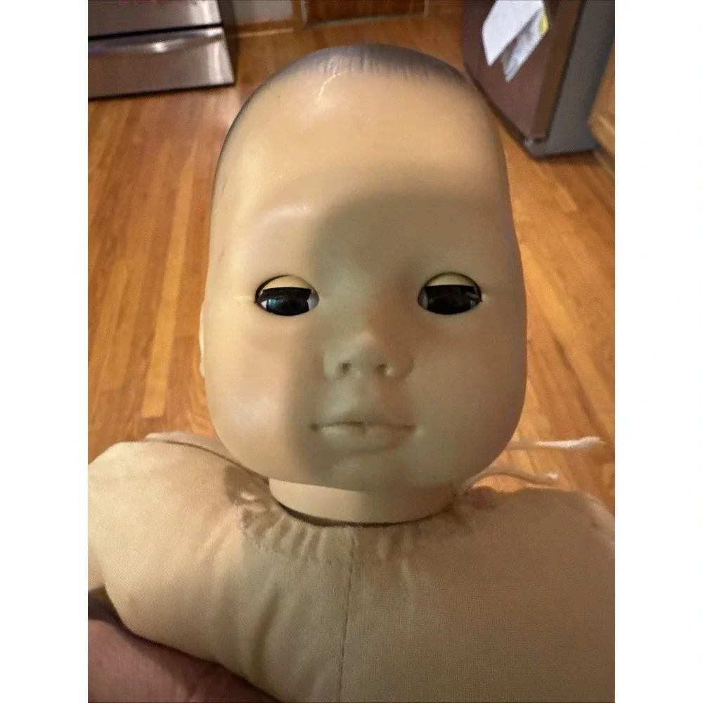 American Girl Bitty Baby Doll Brown Eye Molded Brown Hair Hispanic Ethnic